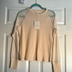 Bohme -  Cream color - NWT - sleeves see through - beautiful